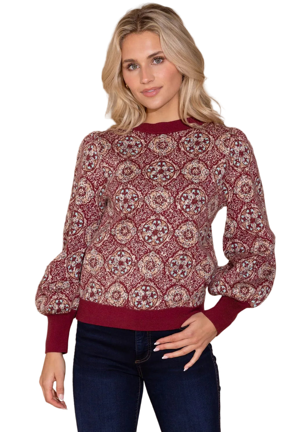 Lucie Sweater/ Desert Jewel