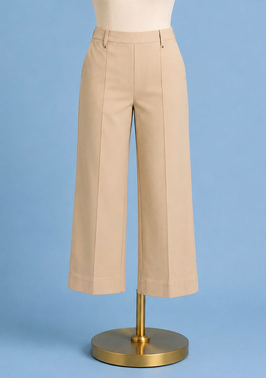 Miranda Straight Leg Trouser / khaki