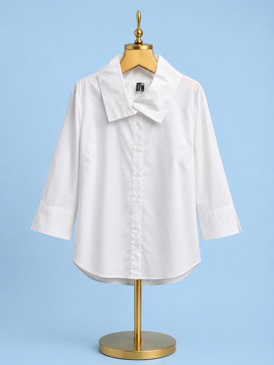 White button blouse