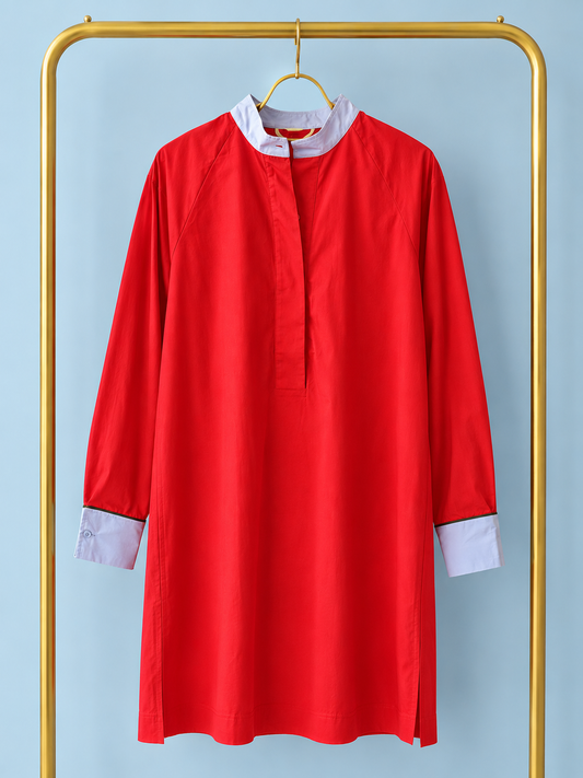 Lola Dress red/blue