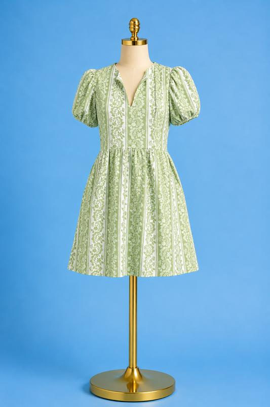 Cecily Dress / Tart Stripe