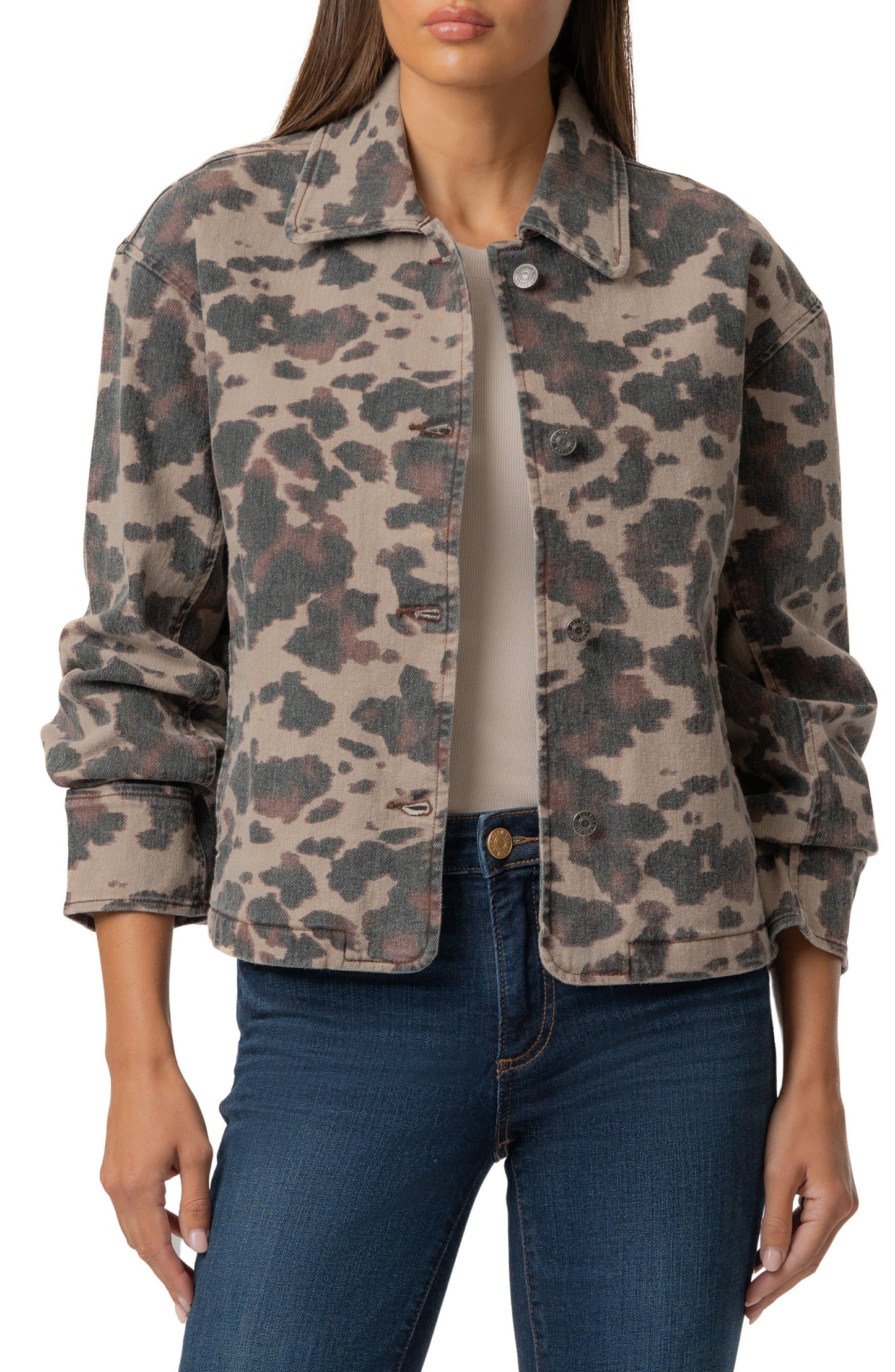 Ever-Long Sleeve Jacket / Taupe