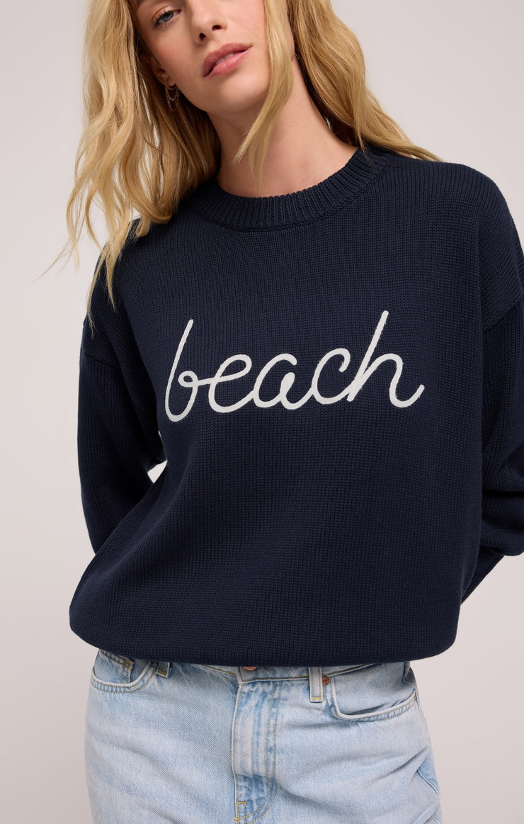 Beach Boyfriend Sweater /eclipse