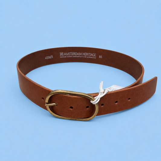 Amsterdam Heritage Fien Cognac Belt