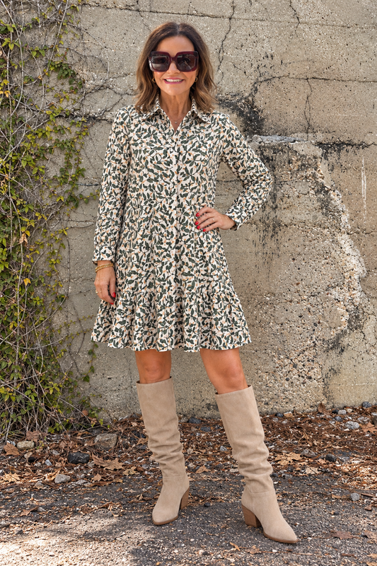 Cherry Dress/ Lucky Vines