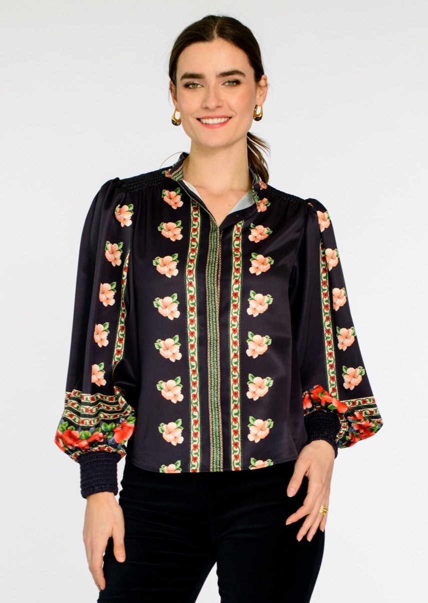 Emily Top/ Garland Stripe