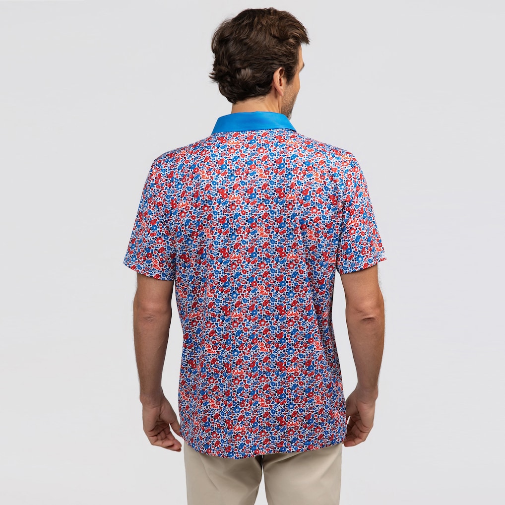 Teddy Polo Ole Miss Poppies