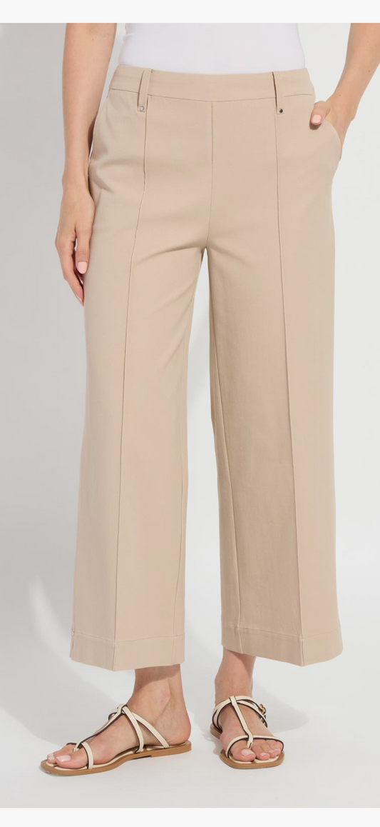Miranda Straight Leg Trouser / khaki