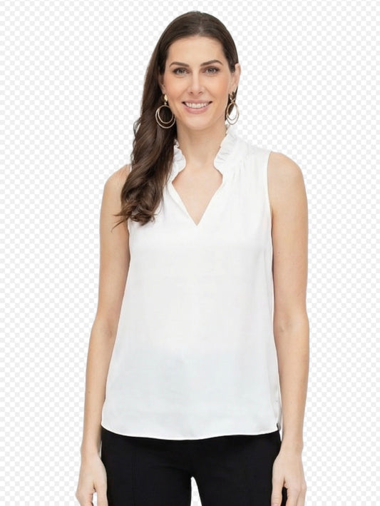 Ruffles Neck Shell