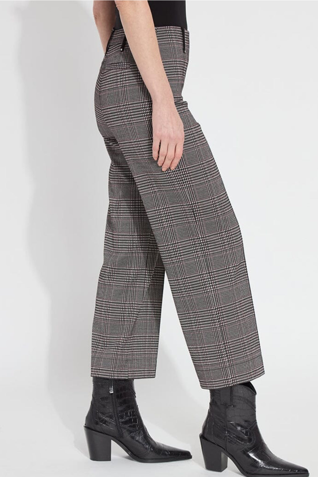 Lysse Livia Crop Pant Boston Glenn Plaid