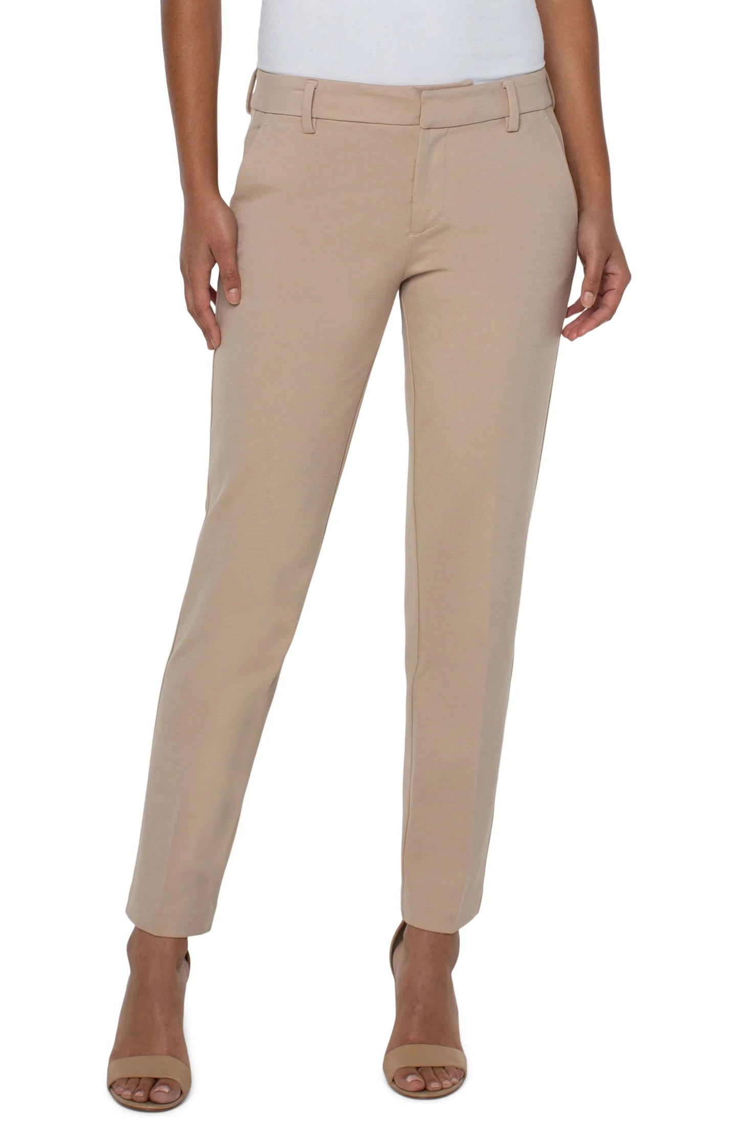 Liverpool Kelsey trouser biscuit tan