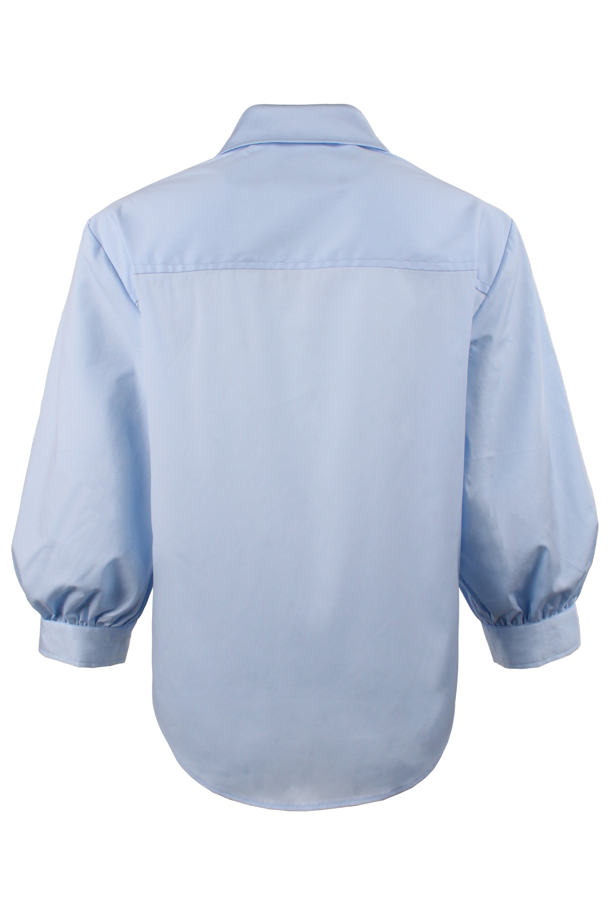 CORA SHIRT SOLID SILKY POPLIN