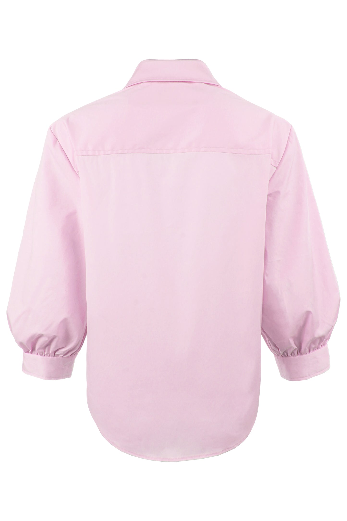 CORA SHIRT SOLID SILKY POPLIN