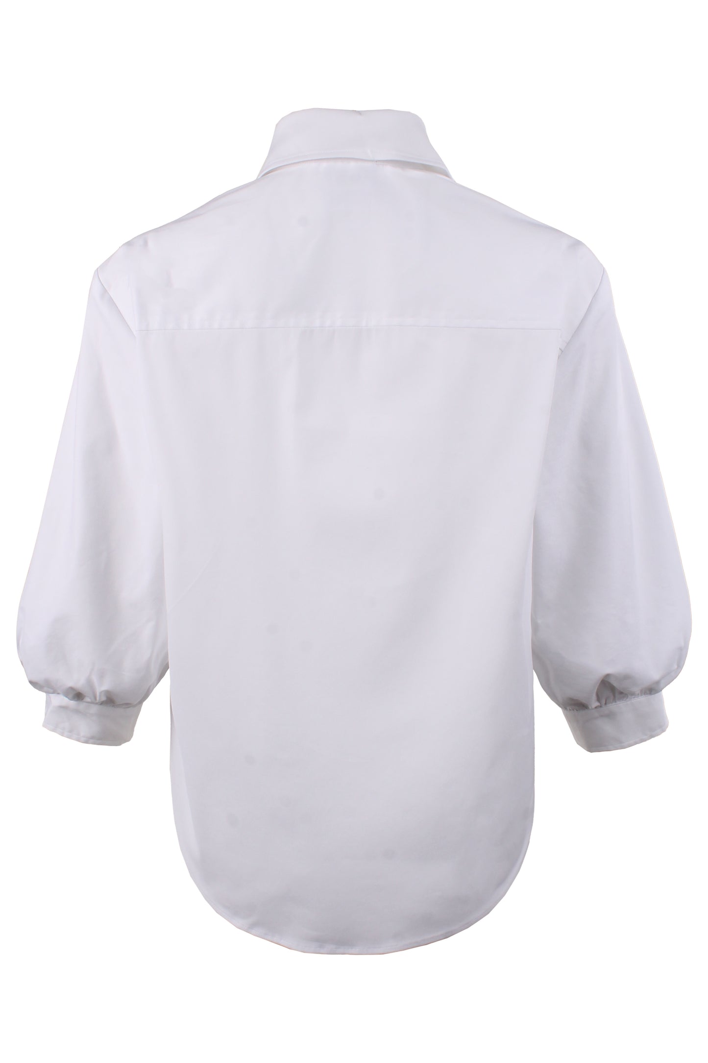 CORA SHIRT SOLID SILKY POPLIN